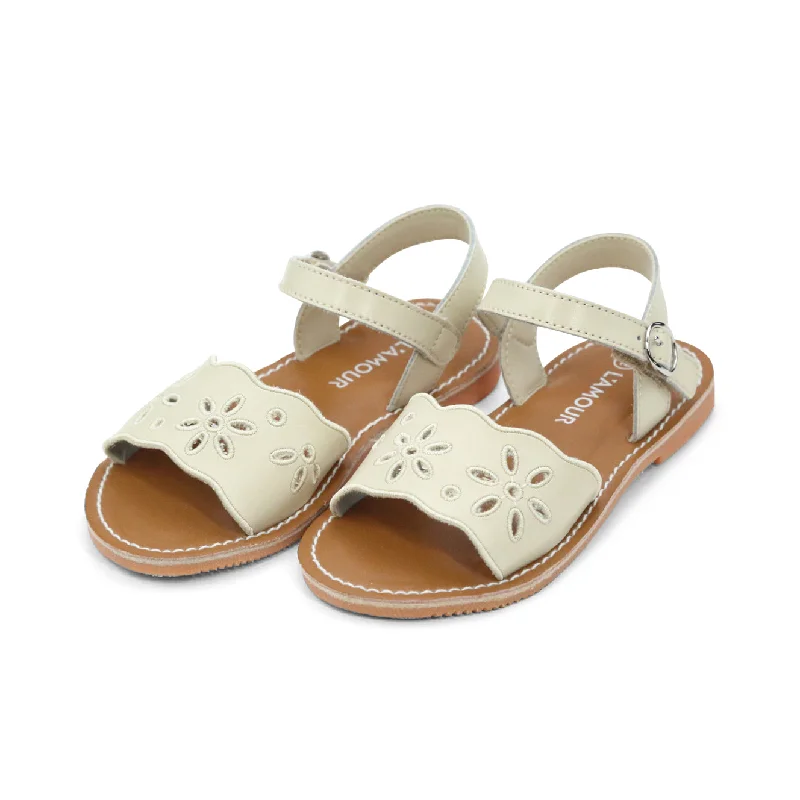 Augusta Embroidered Sandal