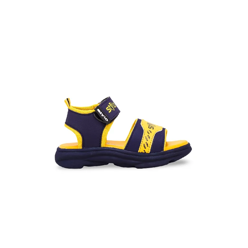 Boys Yellow Casual Sandal KD9660