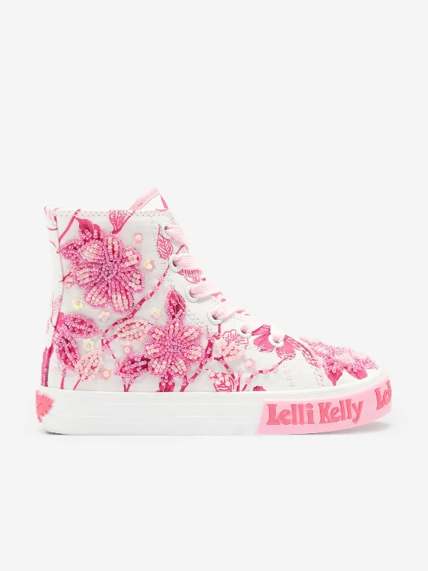 Lelli Kelly Girls Brooke Mid Baseball Boots in Pink