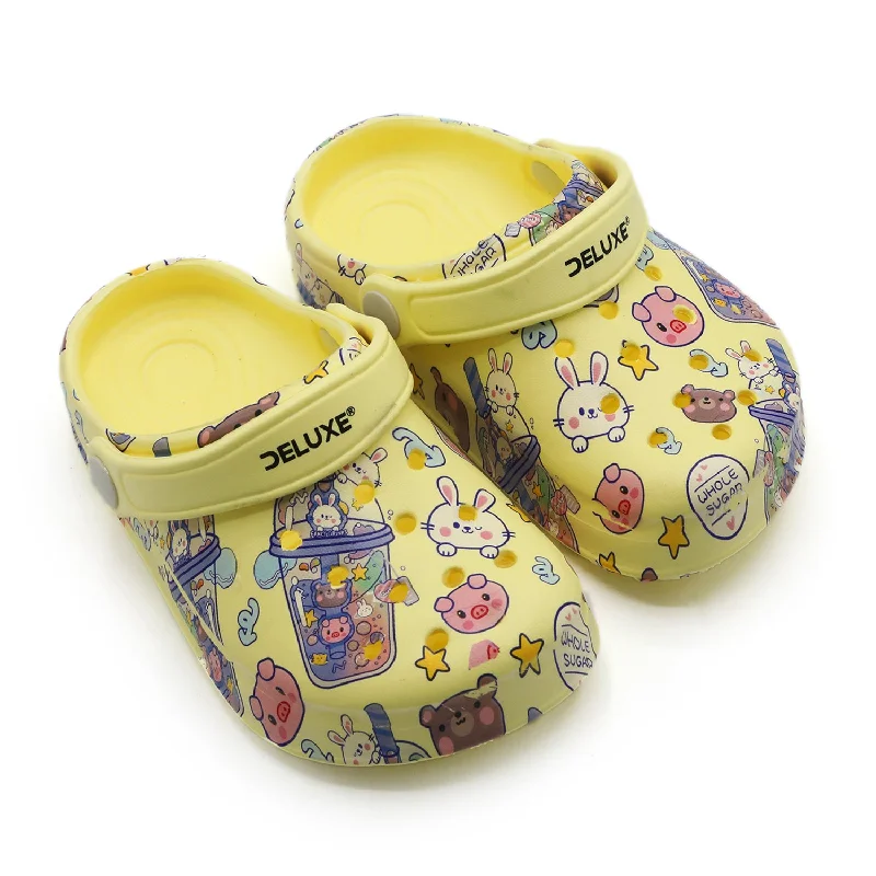 Girls Clogs Slipper - Yellow