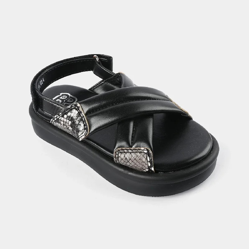 Girls Sandal ZP-024-BLACK