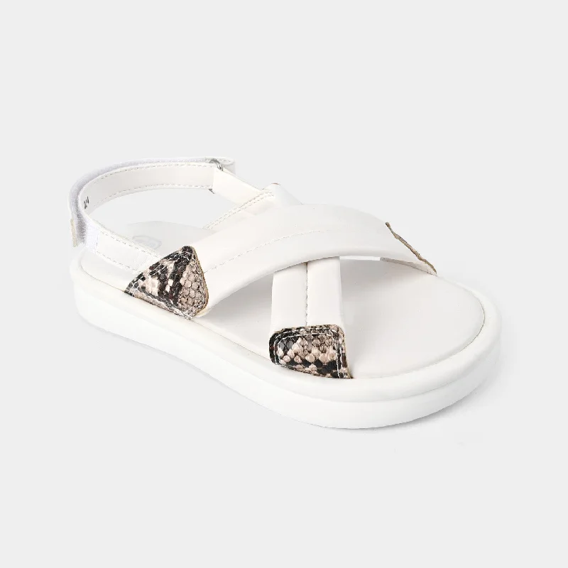 Girls Sandal ZP-024-White