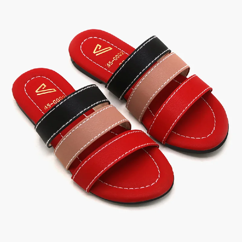 Girls Slipper - Red