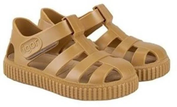 Igor Boy's and Girl's Nico MC Sandal - Mostaza