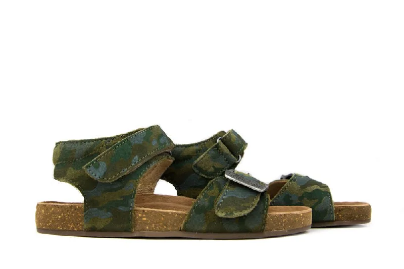 Shoesme: Sandals - Camo Green