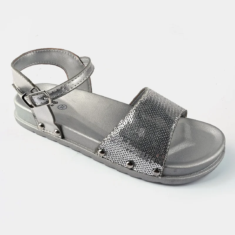 Teens Girls Sandal SA-34-SILVER